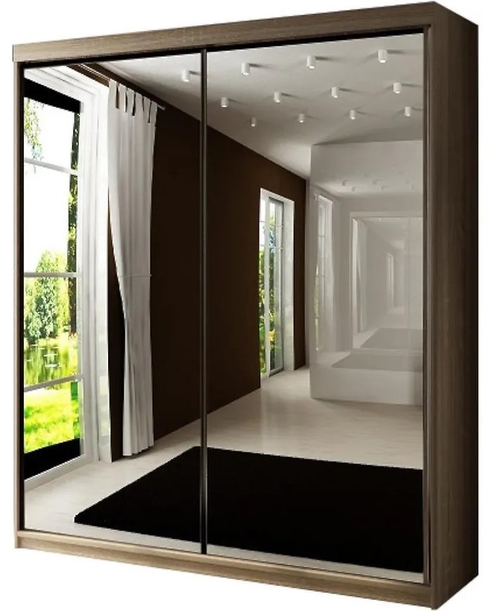 Skriňa Top 21 200 dub sonoma