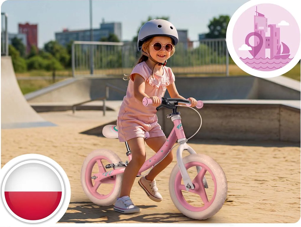 Detský bežecký bicykel Ricokids Fun Adventure