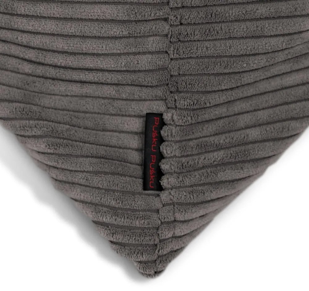 Modrý menčestrový sedací vak Razzmatazz – SLOWDOWN