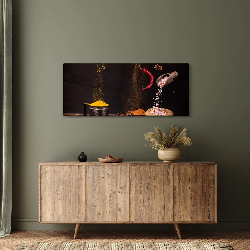 Obraz - Korenie v pohybe (120x50 cm)