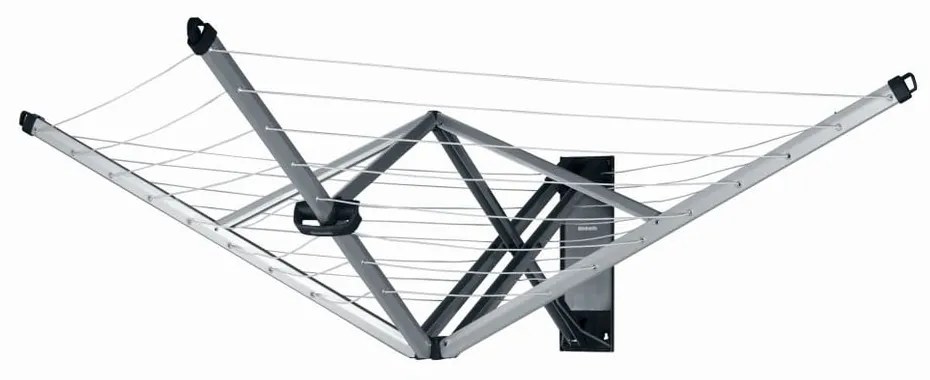 Vonkajší nástenný sušiak na bielizeň WallFix 24m – Brabantia