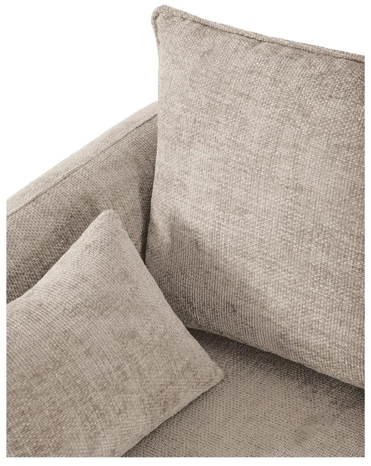 Béžová rohová pohovka (pravý roh) Matera – Cosmopolitan Design