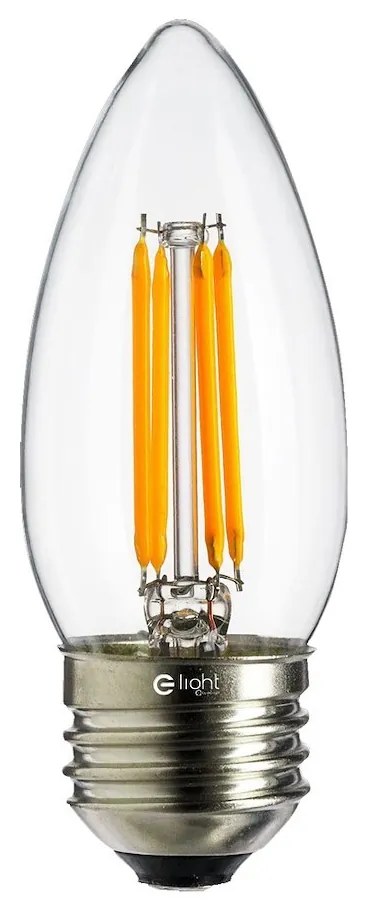 Dekoračná LED žiarovka E27 neutrálna 4000k 4w 470 lm