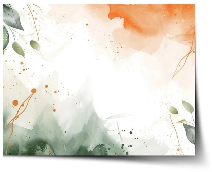 Sablio Plagát Lesná hmla - 90x60 cm