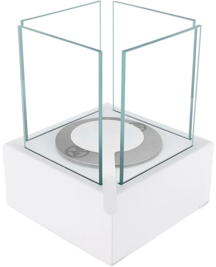 Biokrb voľne stojací Smart biely štruktúra