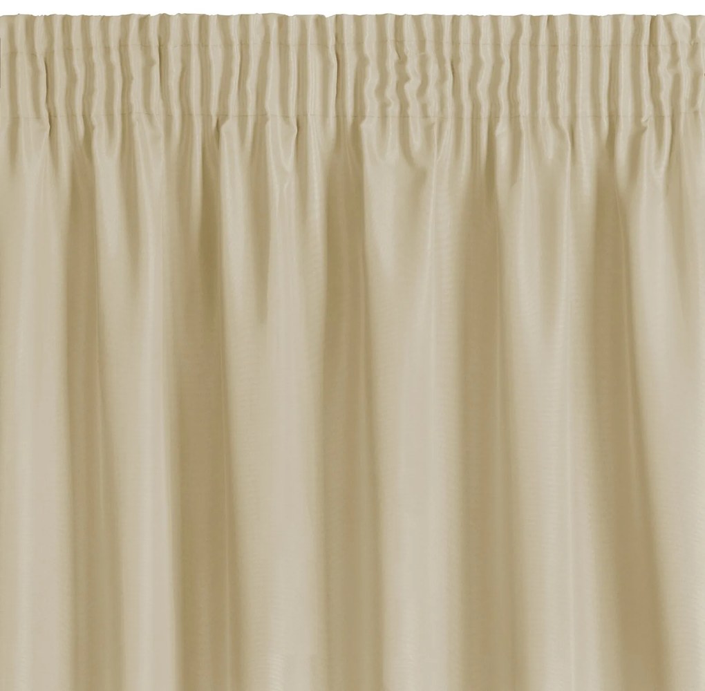 ZÁVES NA PÁSKE RITA 140X270 CM BÉŽOVÁ