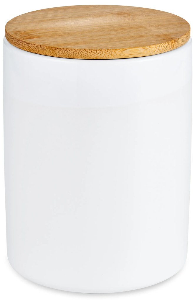 Dóza na kávu, keramika, 500 g, biela