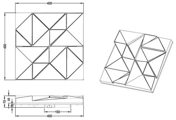 Trio - LED Stropné svietidlo TRINITY LED/24W/230V 3000/4000/5500K