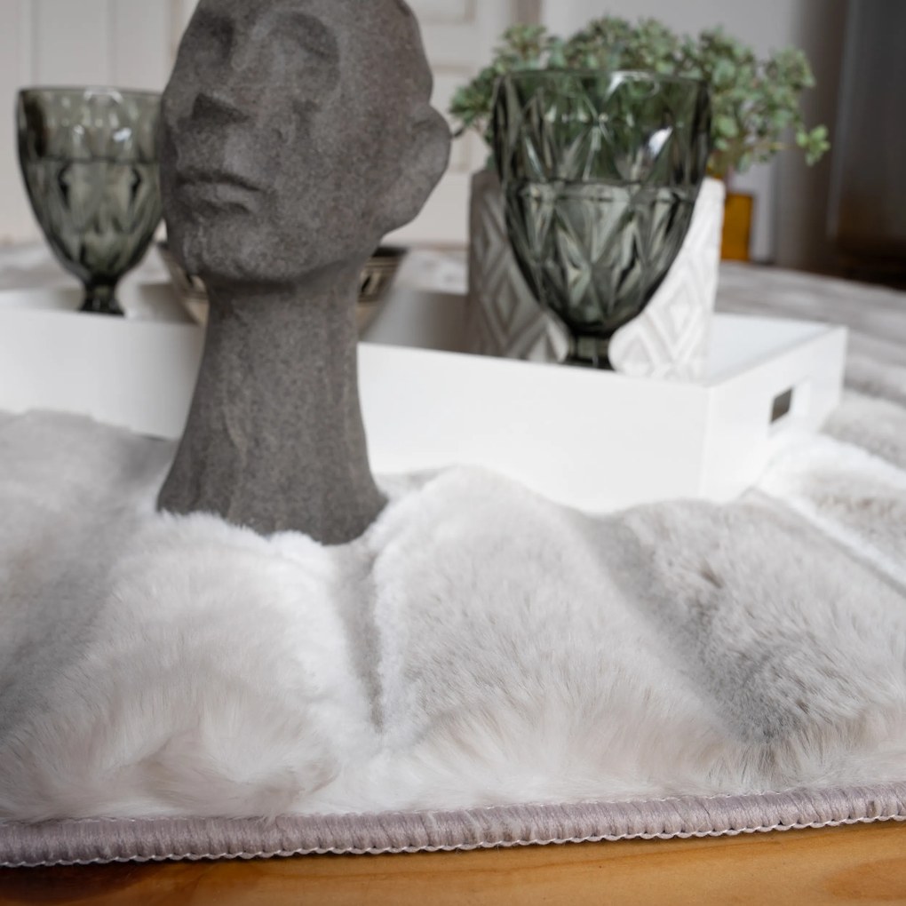 Kusový koberec My Waves 305 Silver, 120x170, šedá, obývacia izba, Obsession