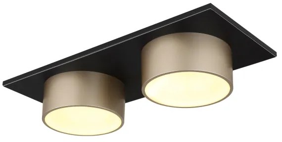 Globo 56964-2 - LED stropné svietidlo RAYMOND LED/24W/230V 3000K 46x20 cm mosadz