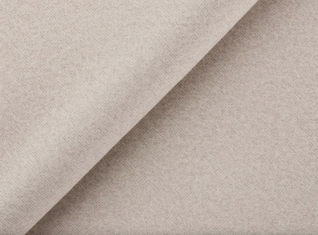 Nočný stolík s 2 zásuvkami Joy, svetlo béžová látka