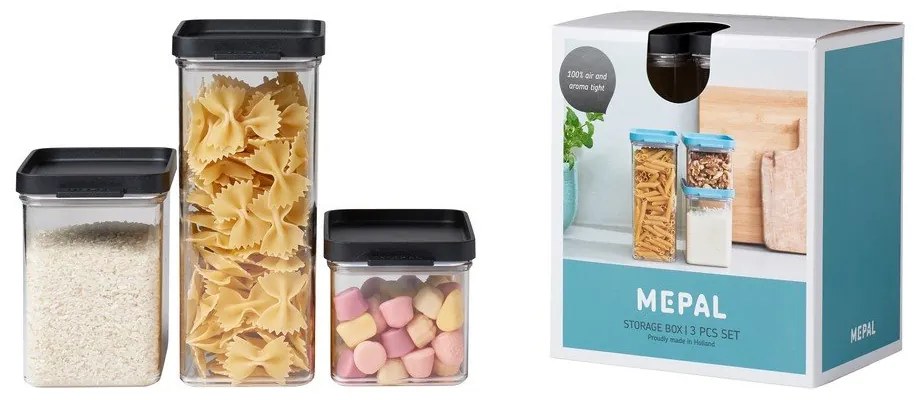 Dózy v súprave 3 ks na potraviny Omnia – Mepal