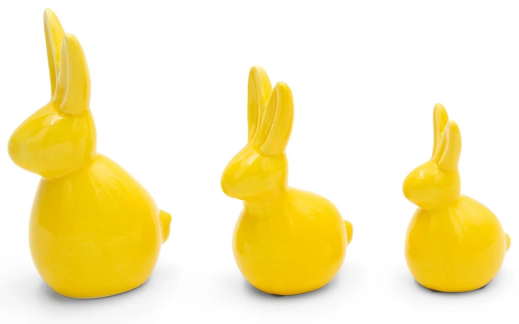 VEĽKONOČNÁ SOŠKA EASTER2 SADA 2 KS 10X18 CM ŽLTÁ