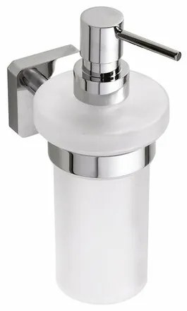 SAPHO IS019 Insia dávkovač mydla 230 ml, mliečne sklo/chróm