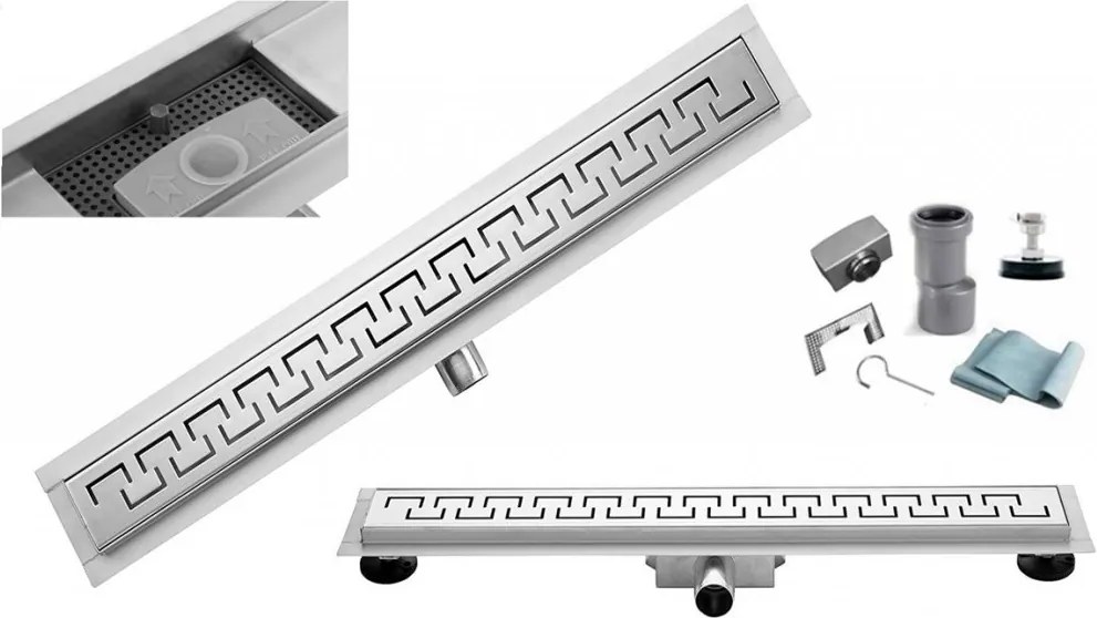 Sprchový podlahový žľab 90 cm - GREEK M9003