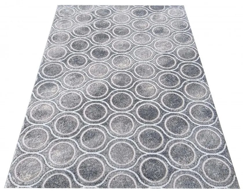 Moderný koberec s geometrickým vzorom Enigma Šírka: 80 cm | Dĺžka: 150 cm