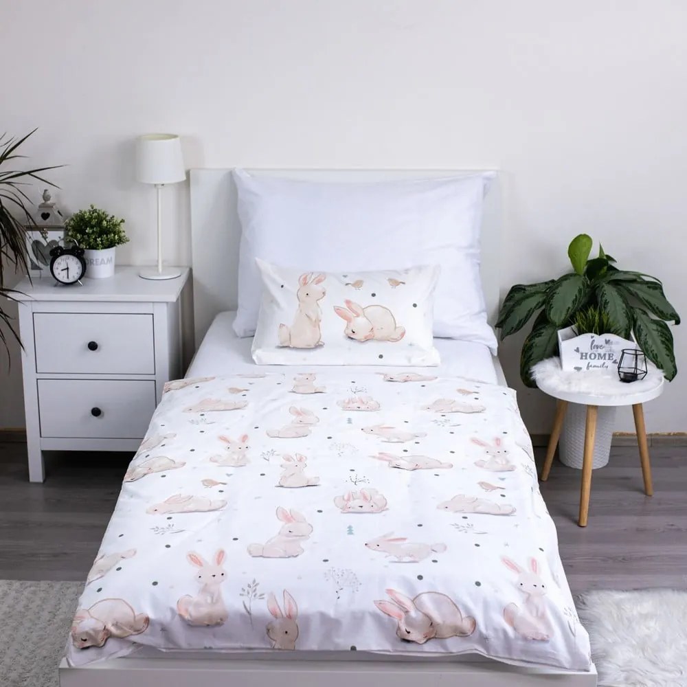 Bavlnená detská obliečka do postieľky 100x135 cm Bunnies – Jerry Fabrics