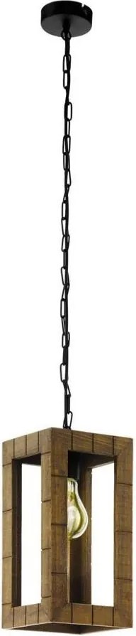 Eglo 43105 - Luster na reťazi TAKHIRA 1xE27/60W/230V