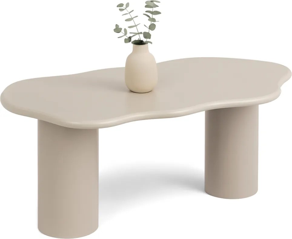 Moderný jedálenský stôl XUAN 160cm béžový