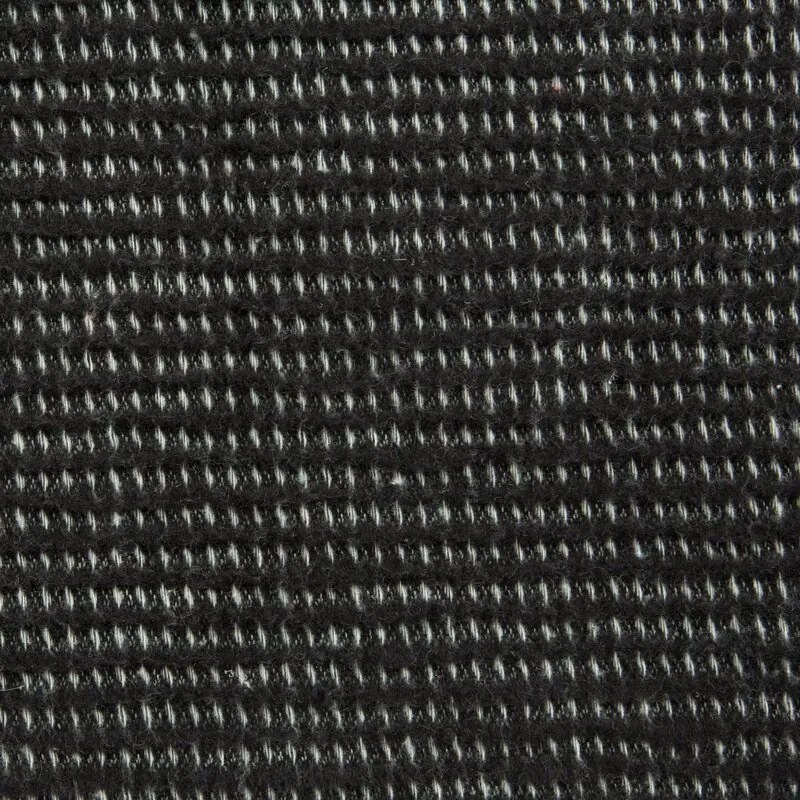 Eurofirany Čierna deka AMBER s vaflovou štruktúrou 180x220 cm
