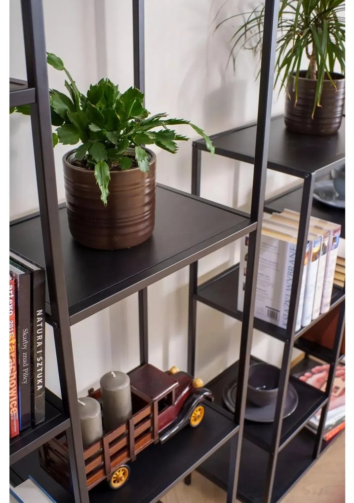 Regál Costa A 70 cm černý