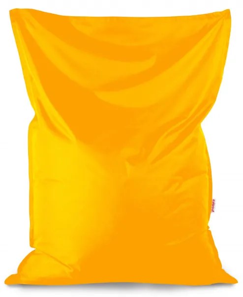 Vankúš na sedenie žltý nylon