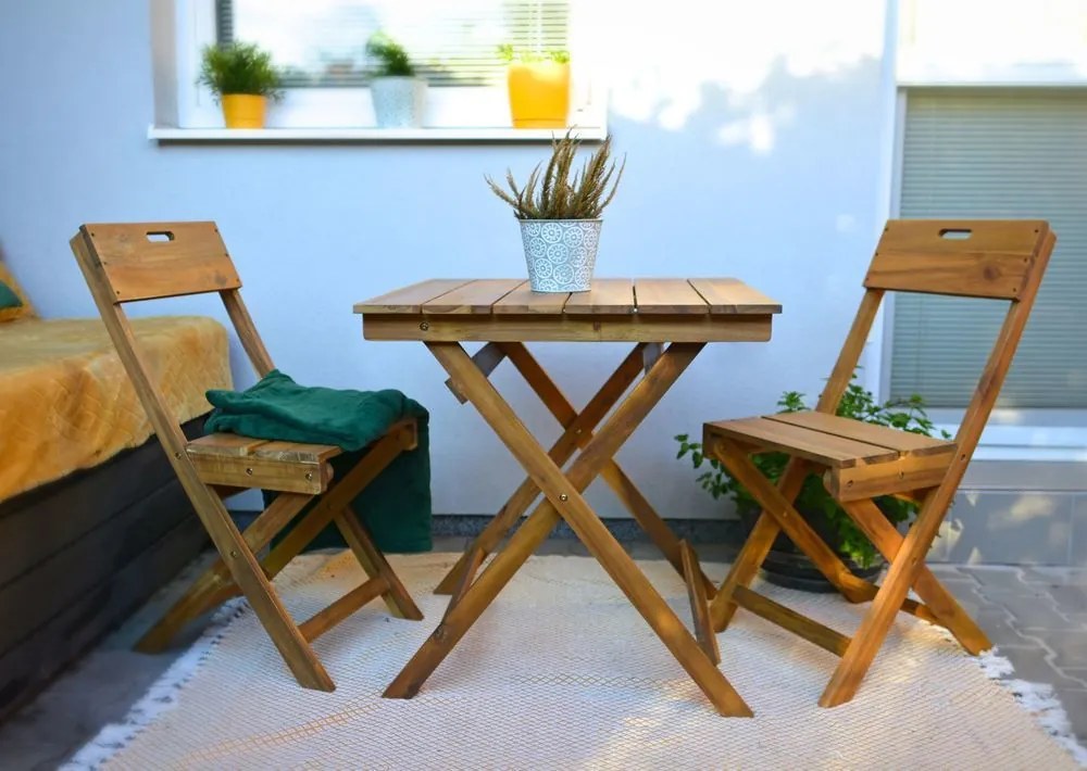 Rojaplast FILAX bistro set drevený