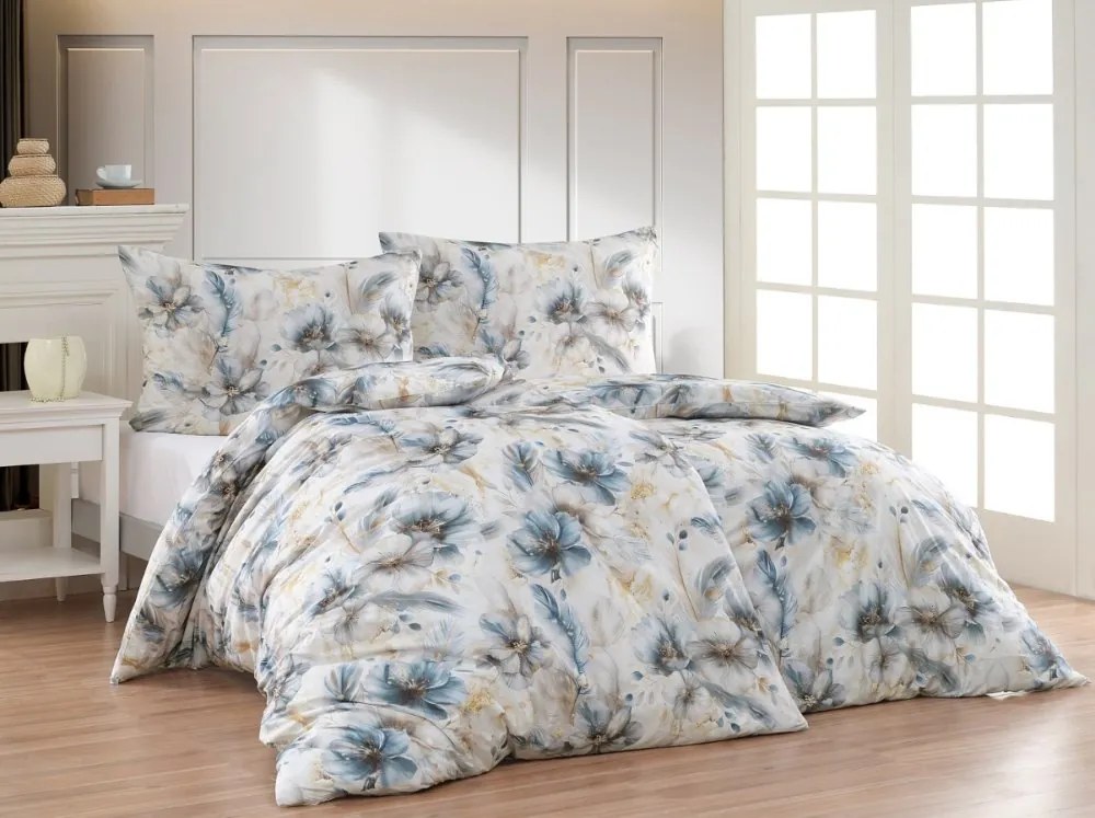 Luxusné obliečky Mako satén Lowell 140x220/70x90 cm