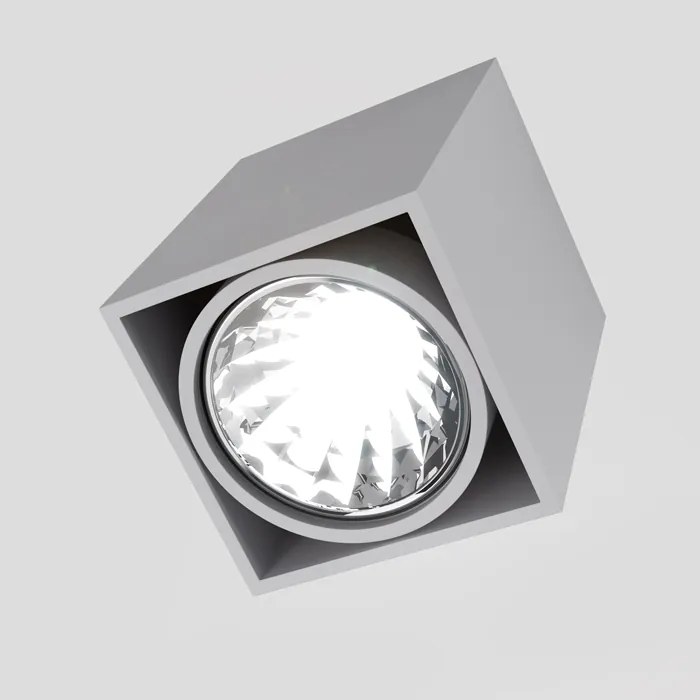 RENDL R10164 EX prisadené svietidlo, downlight striebornosivá
