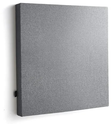 Akustický panel POLY, štvorec, 600x600x56 mm, nástenný, svetlošedá