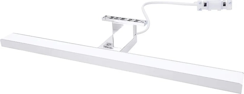 Mereo Mereo, Led kúpeľňové osvetlenie nad zrkadlo, strieborné, 40 cm, 7 W, 455 lm, 4000 K, IP44, 230 V, MER-CN700G40
