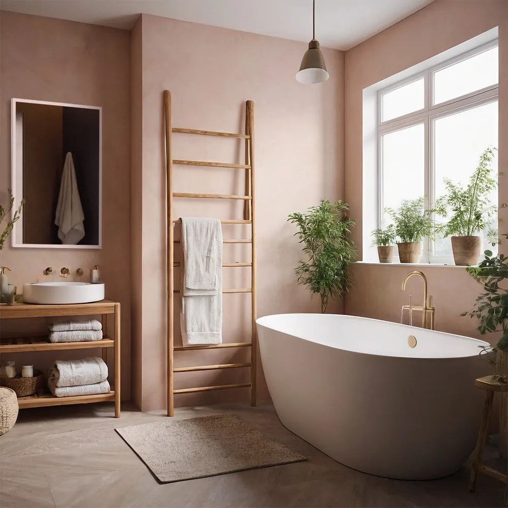 Nástenné zrkadlo 52x72 cm Pink – knor