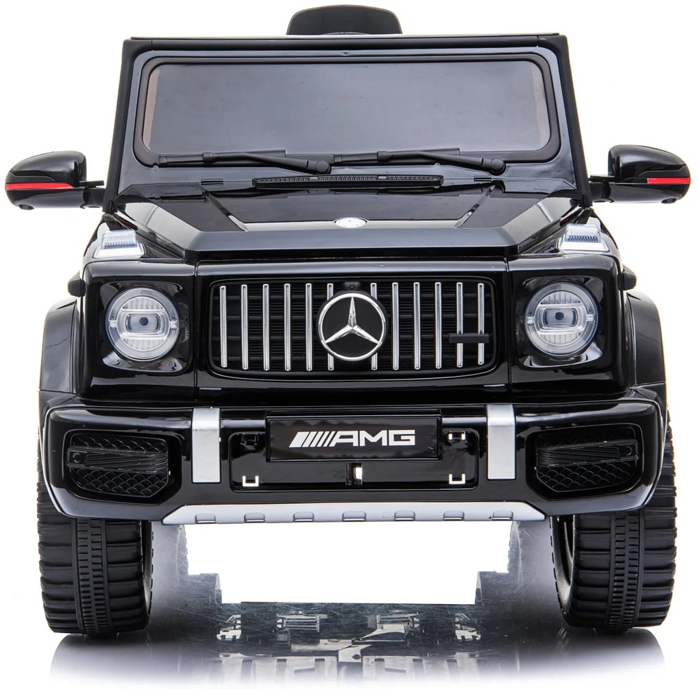 Detské elektrické autíčko na diaľkové ovládanie BestBerg BBCC-60B - Mercedes-Benz AMG G63 / od 3 rokov / nosnosť 25 kg / čierna