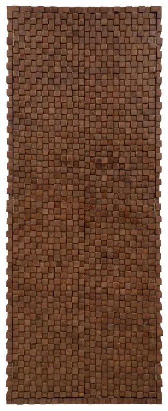 furniture-nabytek.cz - Masívna šatní skriňa Abadi z akáciového a mangového dreva, lakovaná, hnedá – 75×44×190 cm
