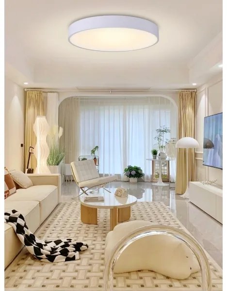 Immax NEO 07207L-LED Stmievateľné stropné svietidlo RONDATE 65W/230V Tuya biela +DO