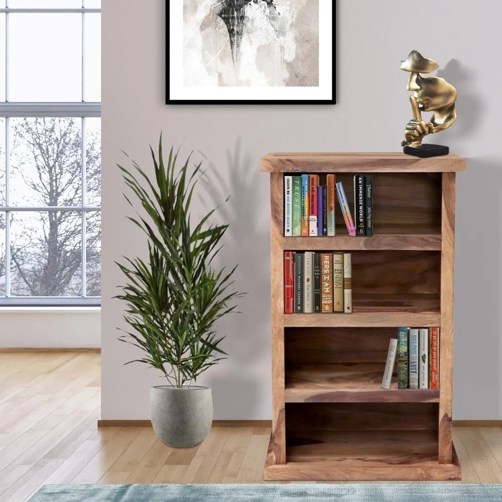 furniture-nabytek.cz - Policová knihovna 60x100x35 z masivního dřeva palisandr