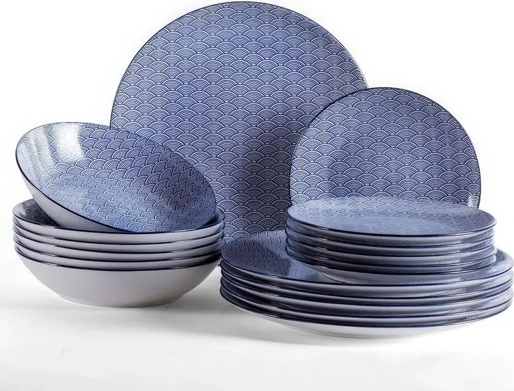 Porcelánová sada tanierov OSAKA 18 ks