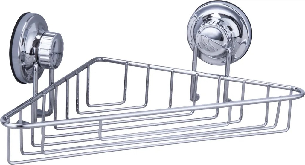 Rohová polička Multi Ecoloc chróm ECO34