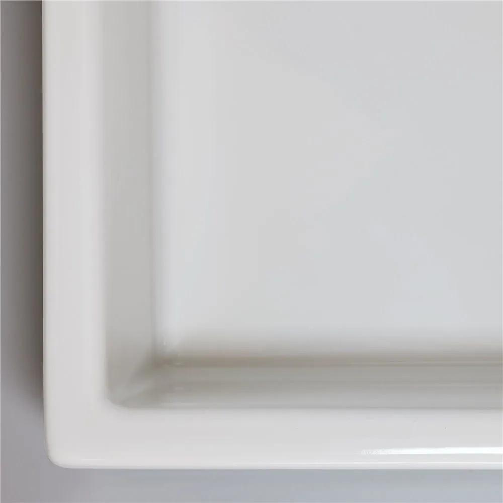 DURAVIT Vero Air obdĺžniková umývadlová misa bez otvoru, s prepadom, 600 x 470 mm, biela, s povrchom WonderGliss, 23526000601