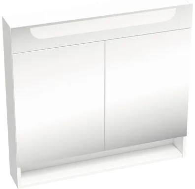 Kúpeľňová závesná skrinka RAVAK Classic II zrkadlová 80 x 76 x 14 cm X000001471