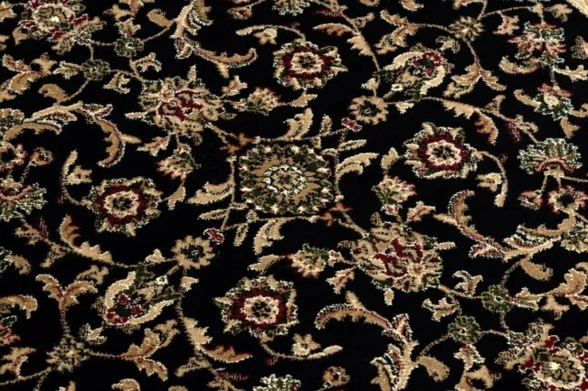 Koberec ROYAL ADR kruh vzor 1745 čierny