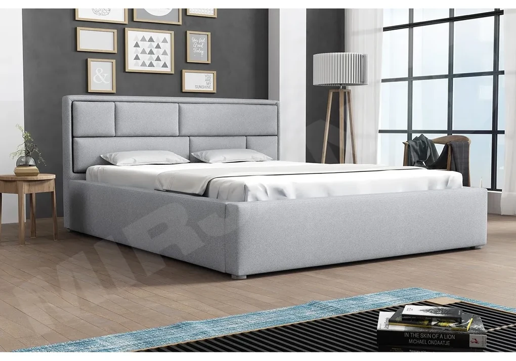 Čalúnenná posteľ s roštom Nido, Rozmer postele: 160x200, Dostupné poťahy: Victoria 14 865