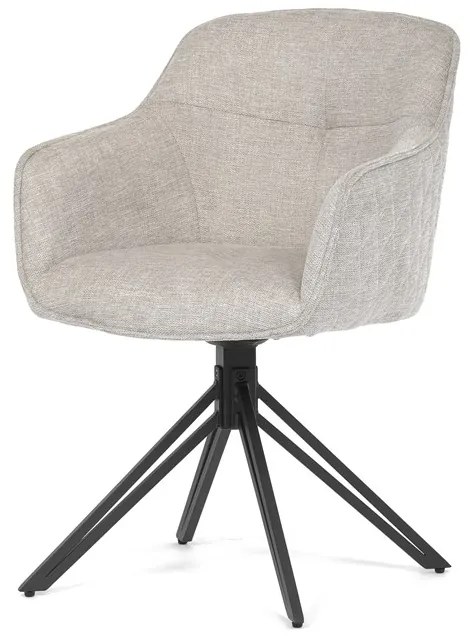Autronic BONTEC Jedálenská stolička, béžová, látka, HC-533 CRM2 Farba: Béžová