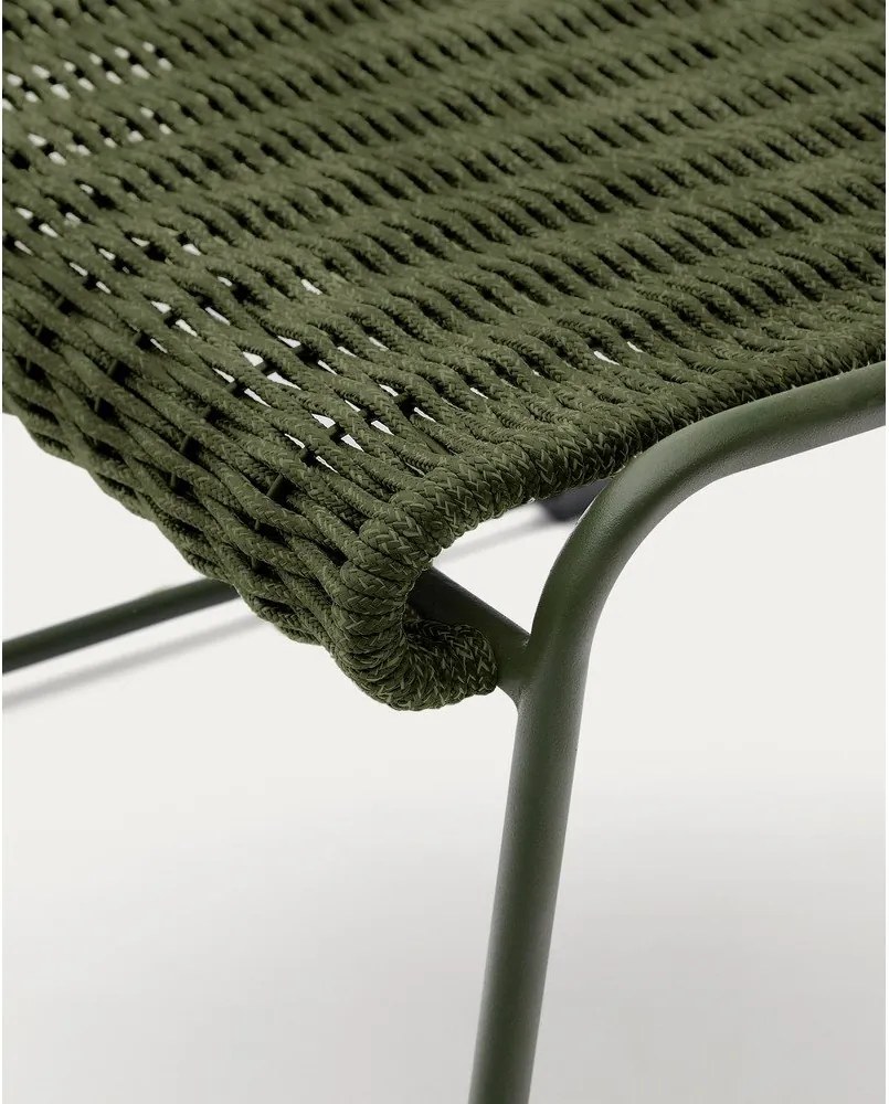 Zelená záhradná podnožka Maurina – Kave Home