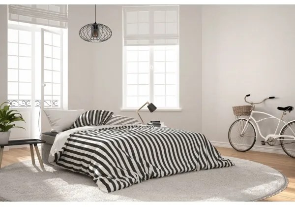 Luster na lanku CORRINI 1xE27/60W/230V pr. 34 cm čierna/šedá