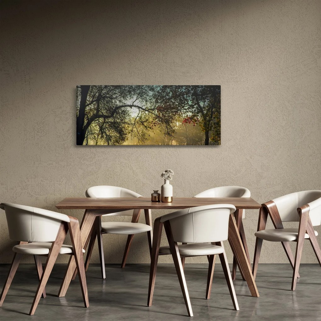 Obraz východu slnka (120x50 cm)