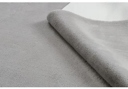 Sammer Shaggy koberce v sivej farbe v rôznych rozmeroch C318 80 x 150 cm