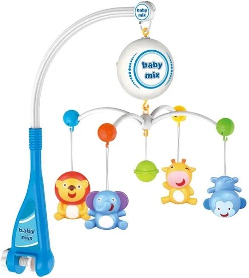 BABY MIX Nezaradené Elektrický kolotoč nad postieľku Baby Mix zvieratká Multicolor |