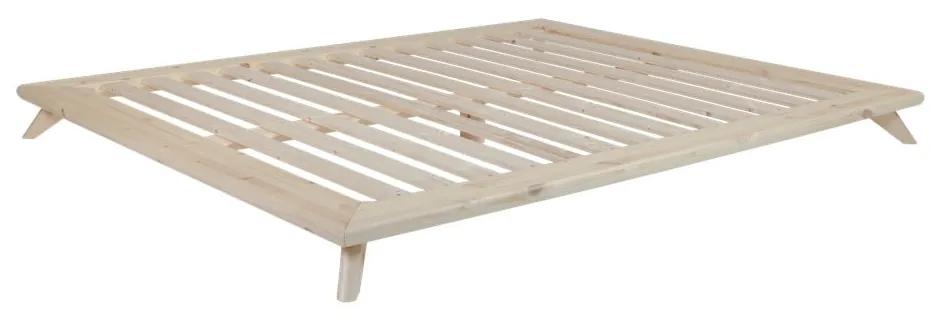 Posteľ Karup Design Senza Bed Natural, 140 × 200 cm