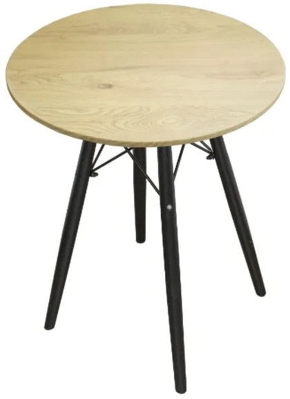 Jedálenský stôl EDDIE 60 cm dub